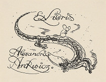 Richard Teschner – Ex libris Alexandra Ankwicz 