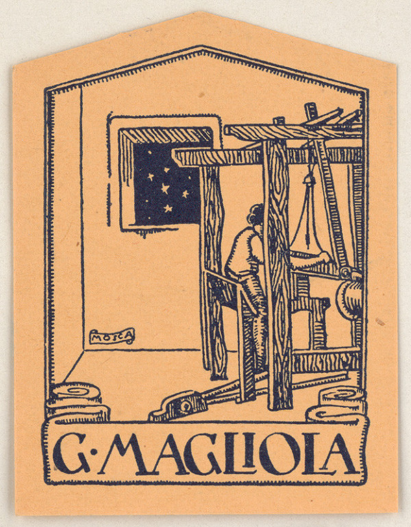 F. Mosca – Ex libris G.Magliola 