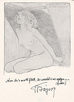 Franz von Bayros – Ex libris Szalay Jozsef 