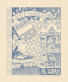 Fritz W. Schöttelndreier – Ex libris Jean F. Vester 