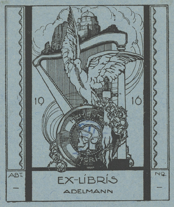 Stredoeurópsky grafik z 20. storočia – Ex libris Adelmann 