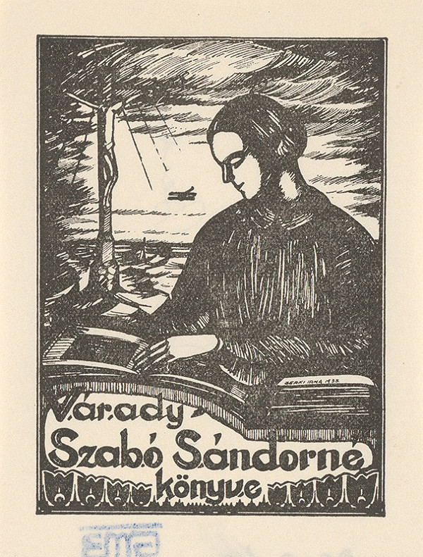 Irma Berki – Ex libris Várady Szabó Sándorné