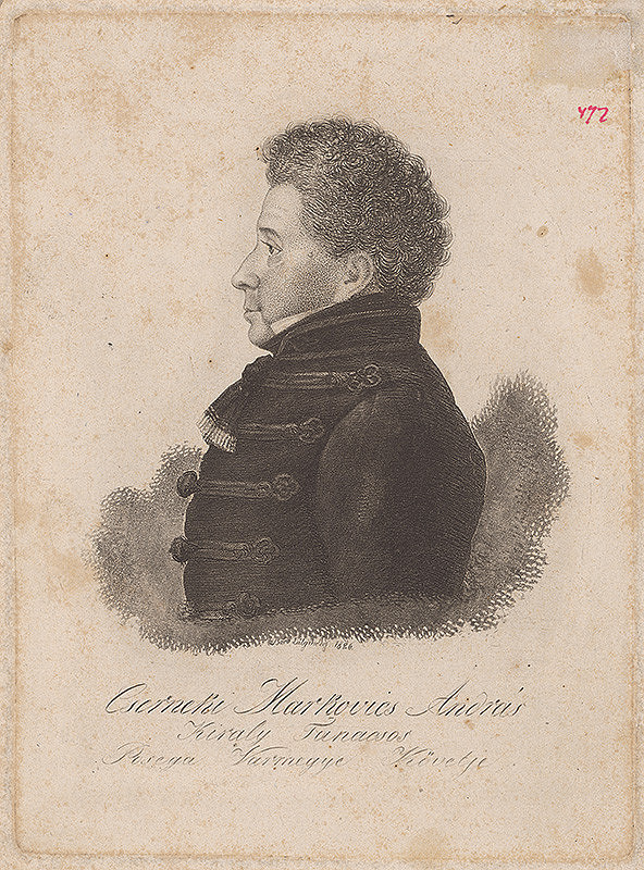 Ferdinand Karl Theodor Lütgendorff – Portrét Andreja Markovicsa Csernekiho