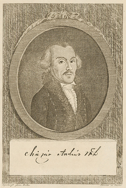 Károly Gyurkovist – Portrét Andrása Cházára 