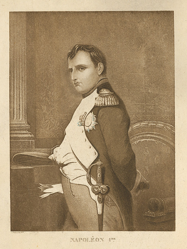 Jules Hippolyte Delaroche – Portrét Napoleona I.