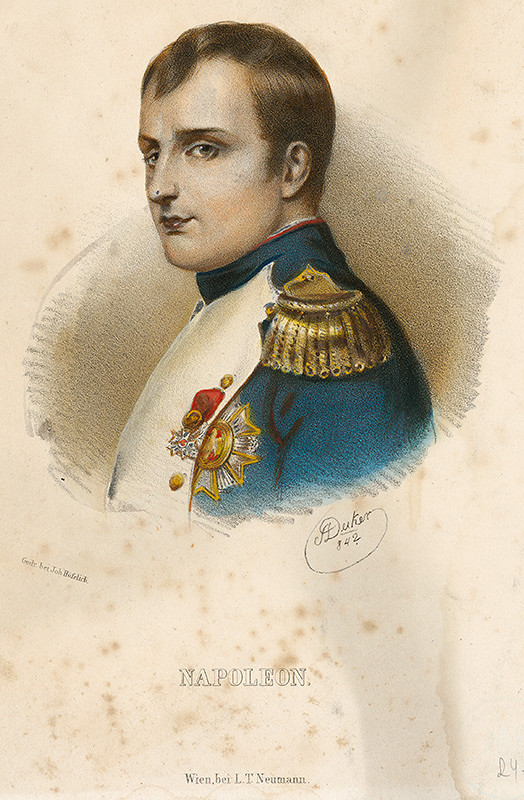 Gabriel Decker – Portrét Napoleona