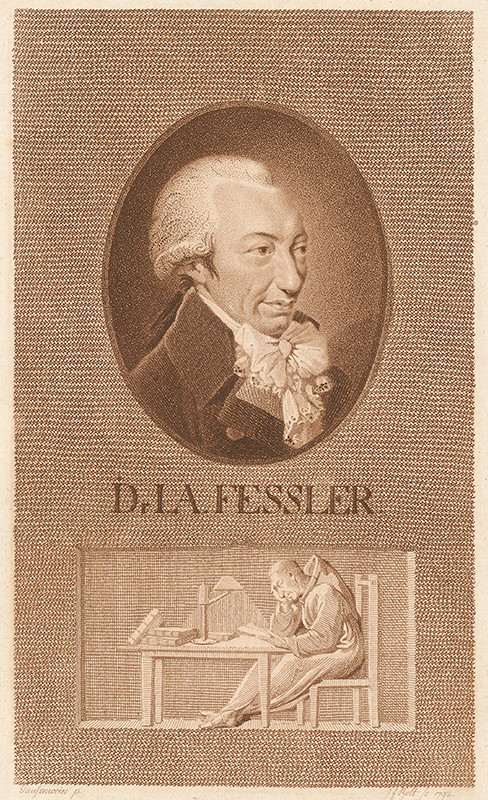 Johann Friedrich Bolt, Pausenwein – Portrét Dr. I. A. Fesslera
