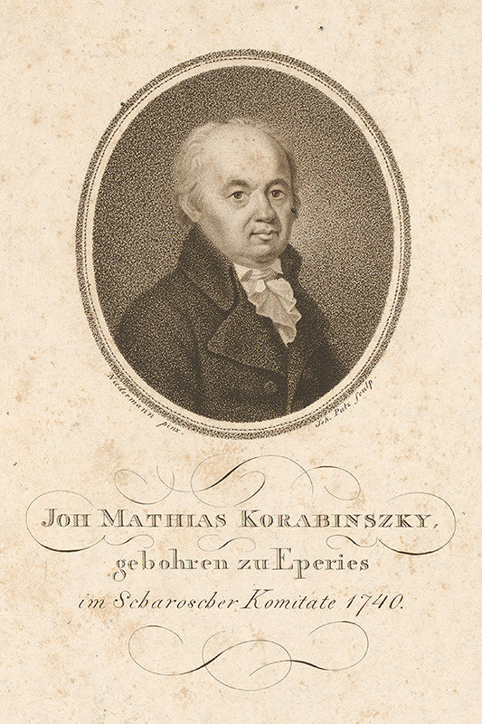 Johann Putz, Johan Niedermann – Portrét J.M.Korabinského