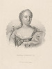 Stredoeurópsky grafik z 19. storočia – Portrét Márie Terézie 