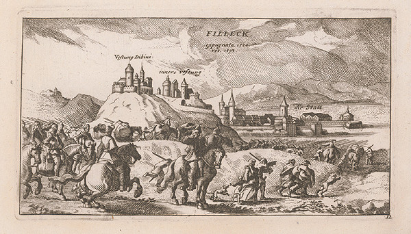 Stredoeurópsky grafik zo 16. storočia – Pohľad na Fiľakovo