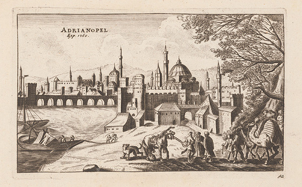 Stredoeurópsky grafik zo 16. storočia – Adrianopel