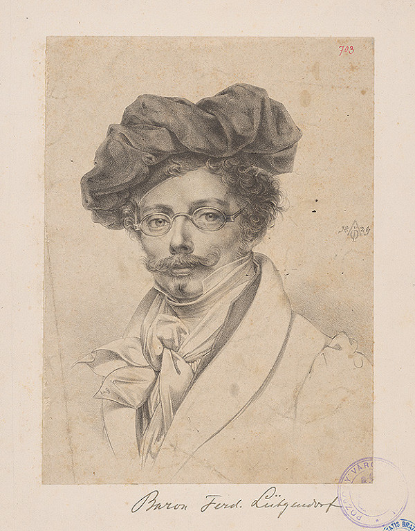 Ferdinand Karl Theodor Lütgendorff – Autoportrét