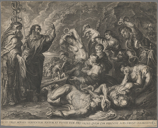 Francois Ragot, Peter Paul Rubens – Mojžišov zázrak s hadmi