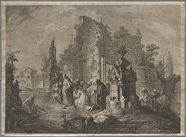 Johann Christoph Winkler, Vinzenz Fischer – Vzkriesenie Lazara 