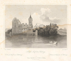 Kaspar Ulrich Huber, Johann Fischbach – Zámok Anif pri Salzburgu 