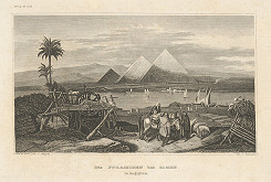 Gustav Grünewald, Eduard Rüppell – Pyramídy v Gíze 