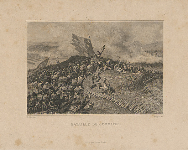 Jean Denis Nargeot, Auguste Raffet – Bitka pri Jemmapes 