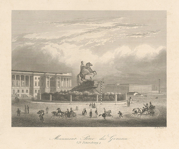 Albert Henry Payne – Pomník Petra Veľkého 