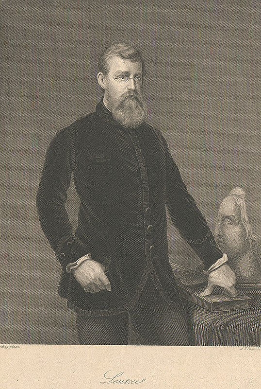 Albert Henry Payne, Göding – Portrét Leutzeho