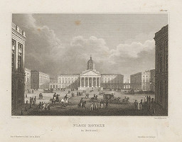 Bernhard Metzeroth, Carl Reiss – Kráľovské námestie v Bruseli 