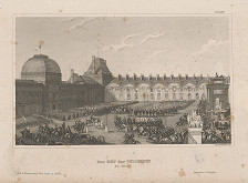 Anton Rottmann – Dvor v Tuileriách 