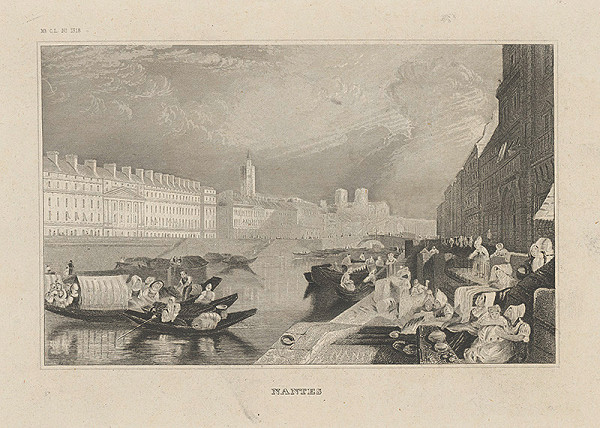 Stredoeurópsky grafik z 19. storočia – Nantes