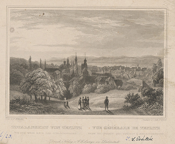 Karl Würbs, Johann Gabriel Friedrich Poppel – Celkový pohľad na Teplice