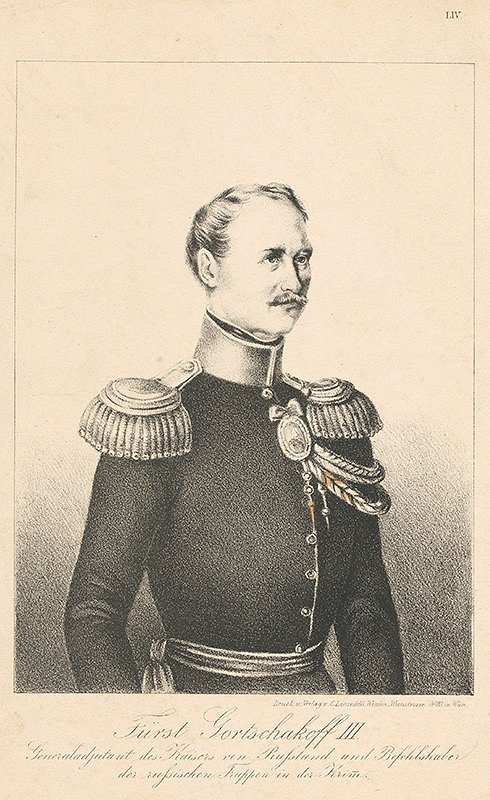 Stredoeurópsky autor z 19. storočia – Vojvodca Gortschakoff III. 