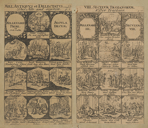 Stredoeurópsky autor zo 17. - 18. storočia – Ilustrácie k učebnici