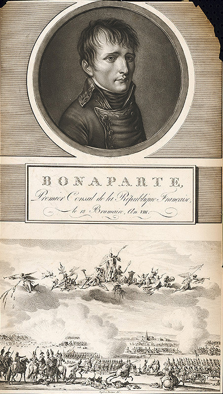 Charles Francois Gabriel Levachez, Jean Duplessi-Bertaux – Portrét Napoleona Bonaparte