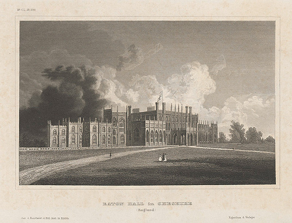 Neznámy autor, Gaspar Duchange – Hala Eaton v Cheshire v Anglicku 