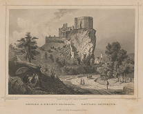 Jobst Riegel, Ludwig Rohbock – Hrad Beckov z východu 