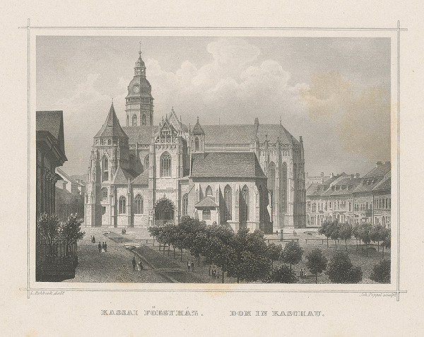 Ludwig Rohbock, Johann Gabriel Friedrich Poppel – Dóm sv.Alžbety v Košiciach 