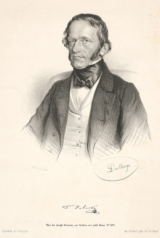 Adolf Dauthage – Portrét Františka Palackého