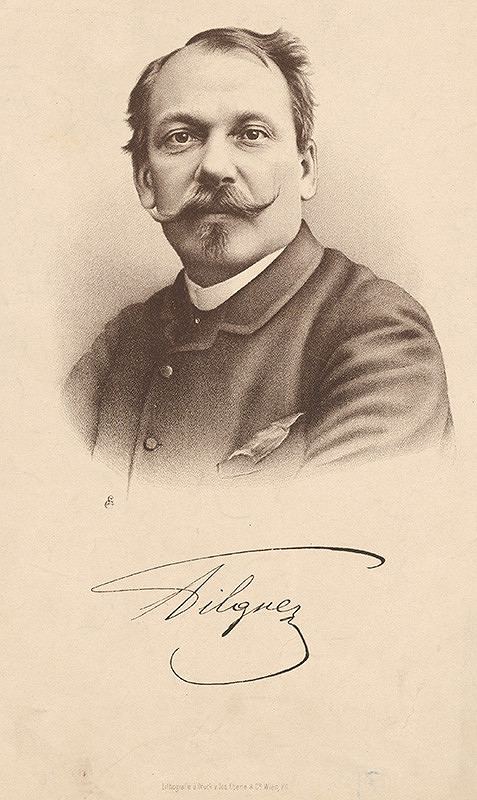 Josef Eberle – Portrét Viktora Tilgnera
