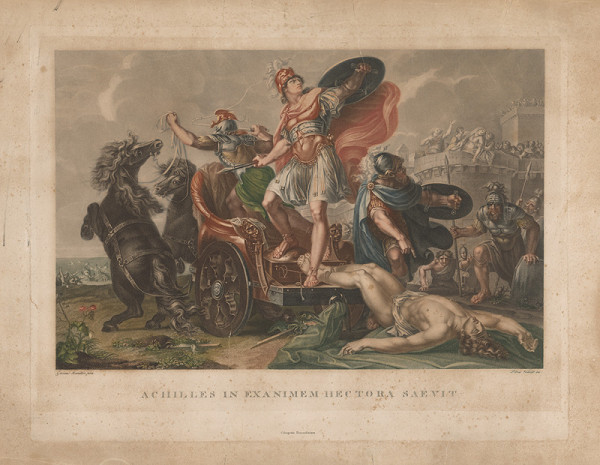 Pietro Vedovato, Gavin Hamilton – Achilleus sa hnevá nad mŕtvym Hectorom