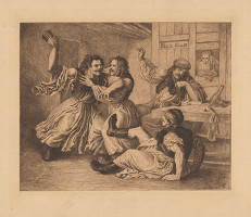 Mihály Szemlér – Hádka v krčme 