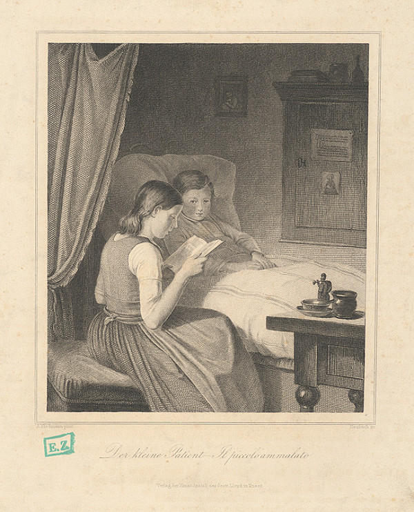 Heubach, August Heinrich Niedmann – Malý pacient 
