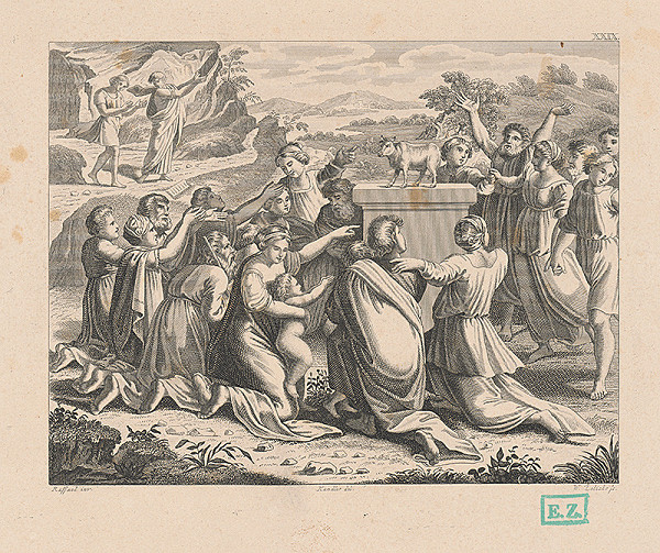 Vendelín Želísko, Raffael, Wilhelm Kandler – Klananie sa zlatému teľaťu