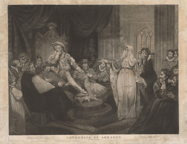 Richard Westall, Tranquillo Mollo – Katarína Aragónska  