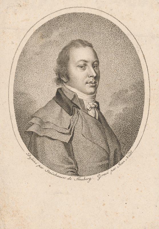Gandolph Ernst Stainhauser, Johann Joseph Neidl – Portrét mladšieho vzdelaného muža