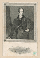 Anglický grafik, Thomas Lawrence, Bibliographisches Institut – Portrét Roberta Peela (Sir Robert Peel) 