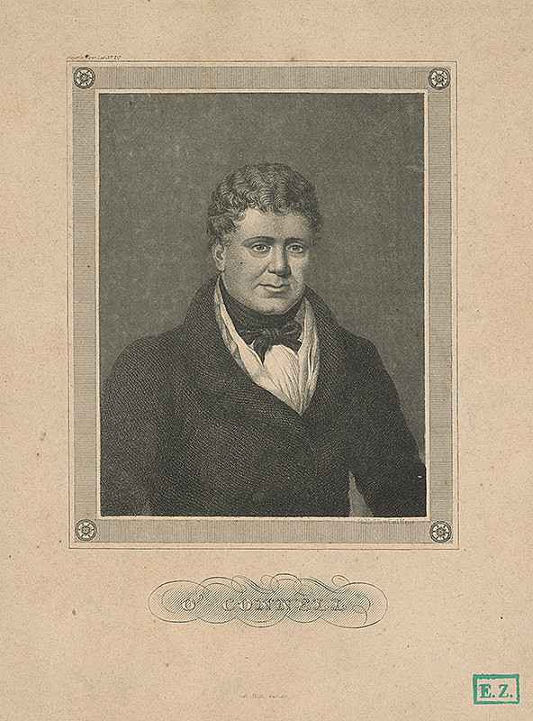 Anglický grafik, Bibliographisches Institut – Portrét O'Connella (Potrét Daniela O´Connella) 
