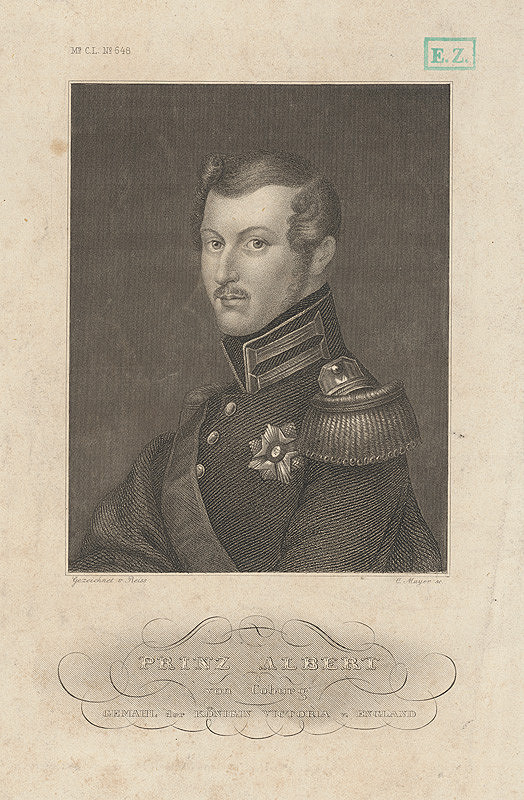 Carl Meyer, Reiss – Portrét princa Alberta Koburského