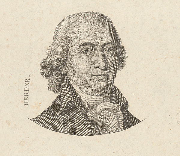 Rakúsky grafik, Gerhard von Kügelgen – Portrét Gottfrieda Herdera (Básnik, teológ a filozof Johann Gottfried Herder)
