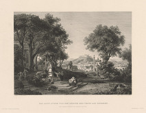 Eduard Willmann, Gesellschaft für Vervielfältigende Kunst, Josef Hoffmann – Pohľad na Venušine záhrady v Aténach (Staroveké Atény pri pohľade z Venušiných záhrád) 