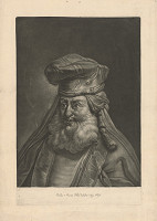 Johann Martin Will – Portrét muža v plátenej čapici s kystkou a v plášti (Muž v čiapke so strapcom) 