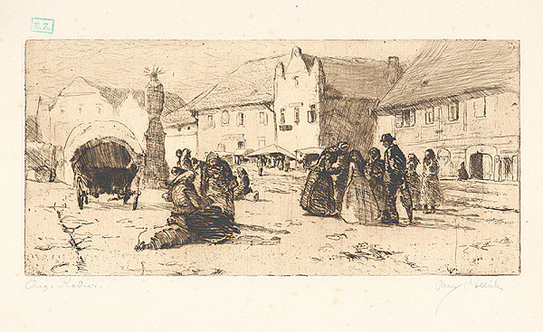 Richard Polák – Námestie provinčného mesta 