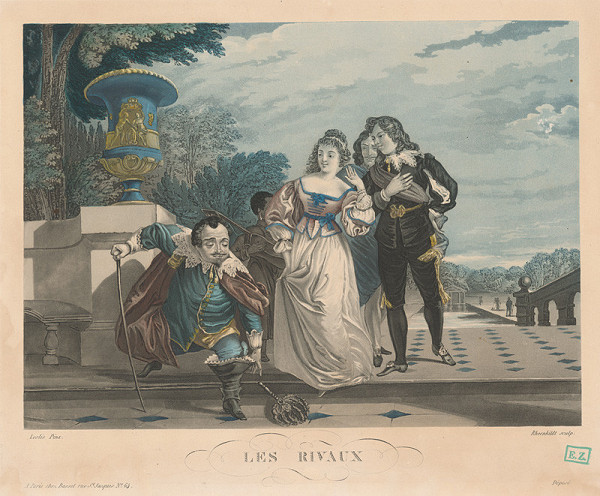 Rhoenhildt, Charles Robert Leslie, Paul André Basset – Rivali v láske 