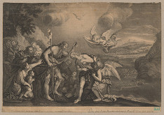 François Chéreau, Francesco Albani – Krst Krista v Jordáne  